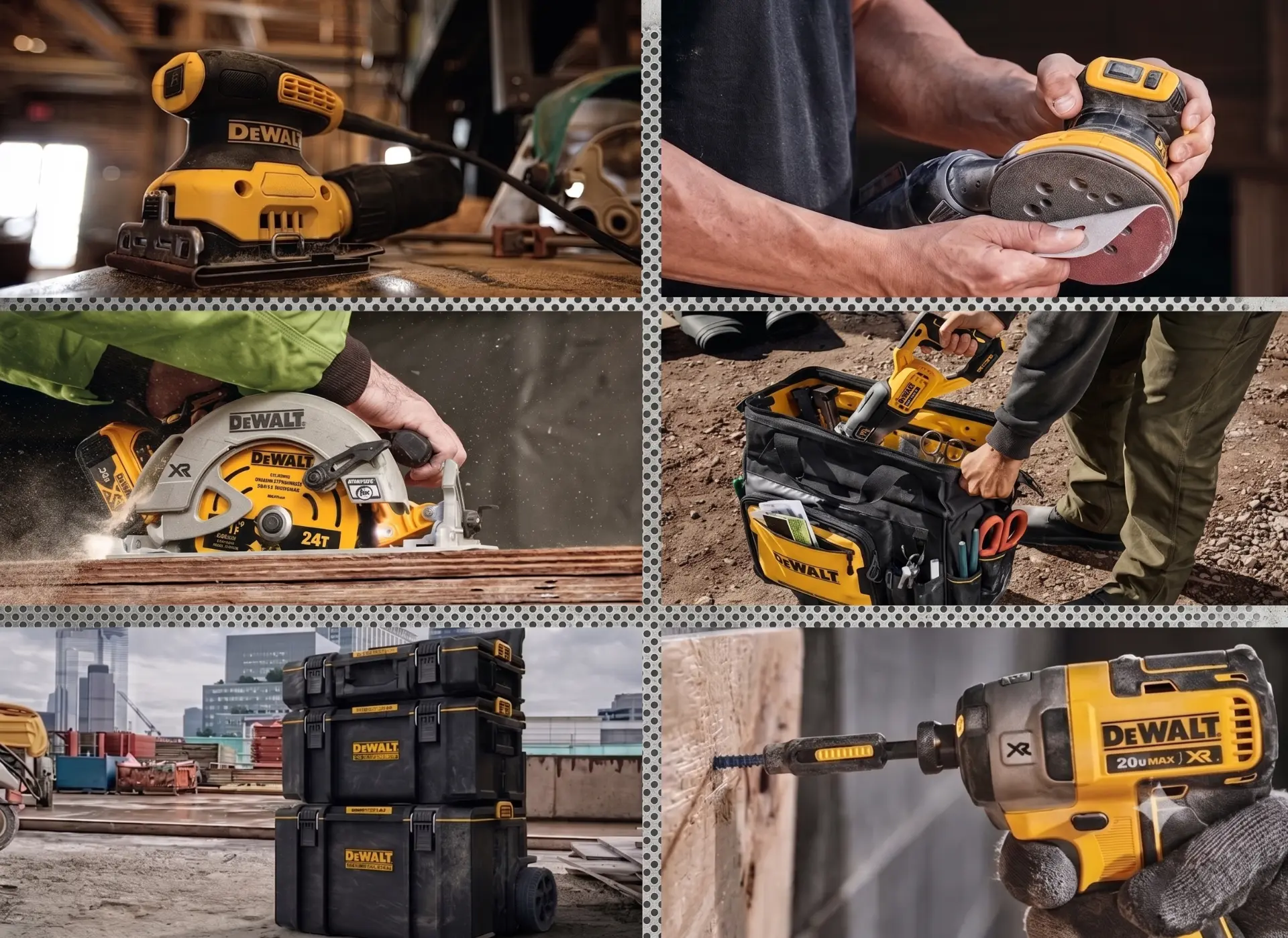 Ferramentas DeWalt e Prescott
